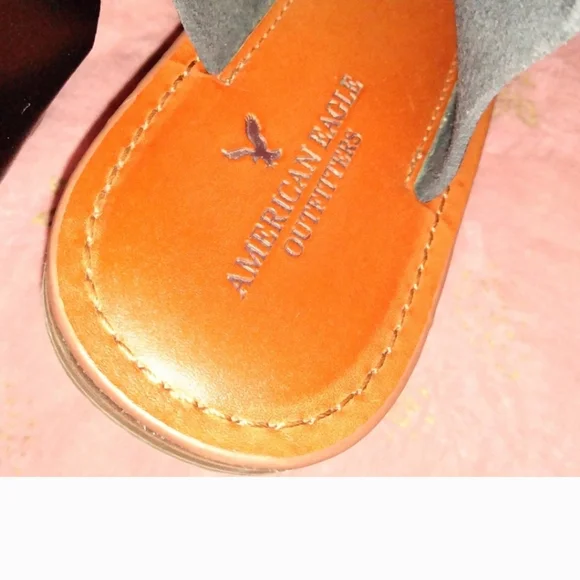 American Eagle Outfitters Black Lace-Up Sandals - Picture 2 of 5